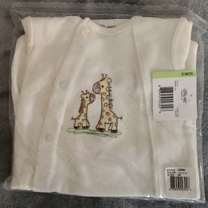 2 Piece Ivory Bodysuit & Hat